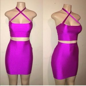 CUSTOM MADE 2 PIECE SKIRT SET
